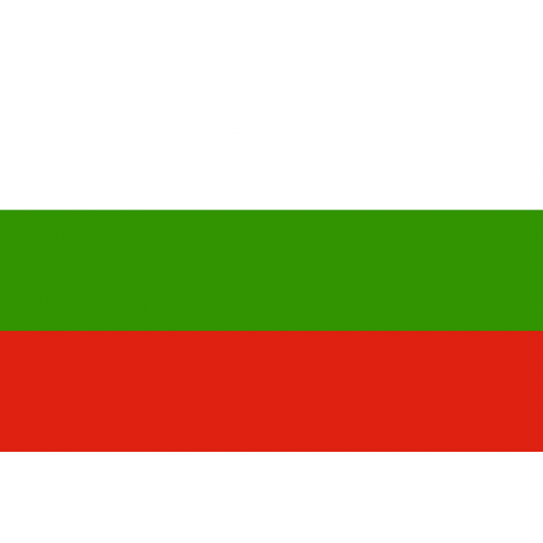 Знаме от плат България размер 90/54 см